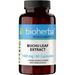 Buchu Blatt Extrakt 100 mg 100 Kapseln PZN 19642439