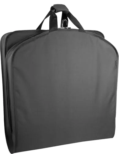 WallyBags® Deluxe-Reise-Kleidersack, 101,6 cm, Schwarz, 40-inch, Deluxe-Reise-Kleidersack, 101,6 cm