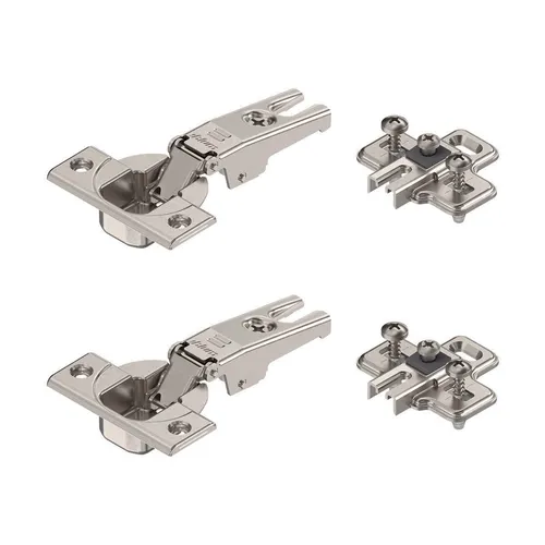 siwitec Blum 95° MODUL Schlepptürscharnier-Set Kühlschränke Kreuzmontageplatten