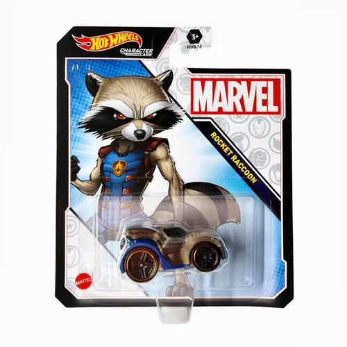 Hot Wheels Marvel Avengers Rocket Raccoon HHB96 Character Cars Modellauto
