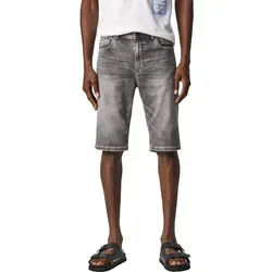 Pepe Jeans Herren Jeans Short JACK Regular Fit Grau 000 Normaler Bund Reißverschluss W 28
