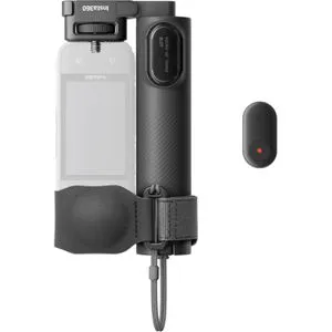 Insta360 Foldable 2-in-1 Remote Kit Selfie-Stick, 17 bis 58 cm, für Action-Cam Insta360 X-Serie, mit Stativ und Fernbedienung