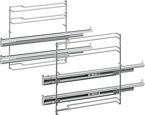 Siemens HZ638270 Teleskopauszug - Optimale Raumnutzung für Backöfen, komfortabel und flexibel für müheloses Kochen