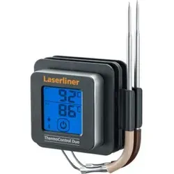 Laserliner 082.429A Einstichthermometer 300°C - Grillzubehör mit ThermoControl-App für präzise Garstufen, individuelle Kerntemperatur und Timer-Funktionen für perfekte Grillresultate.