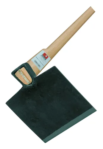 Idealspaten Regensburger Hacke Eschenstiel 1350 mm Größe 0 - Hacken, robust und langlebig mit ergonomischem Eschenstiel für optimalen Komfort bei der Gartenarbeit.