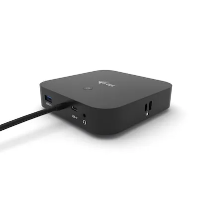 I-Tec USB-C Dual Display Docking Station mit Power Delivery - Dockingstation für USB-C / Thunderbolt 3, unterstützt 2 x DP und bietet 112 Watt Power Delivery für maximale Effizienz.
