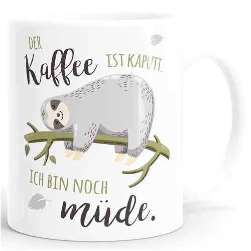 Kaffee- & Teebecher Weiß von MoonWorks