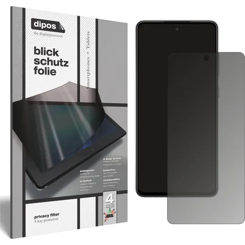 Dipos Blickschutzfolie 4-Way Privacy (1 Stück, Samsung Galaxy A52 5G) (4051837606435)