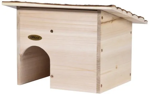 Dobar Igelschlafhaus Bausatz 25 x 28 x 34 cm  Vogelhaus