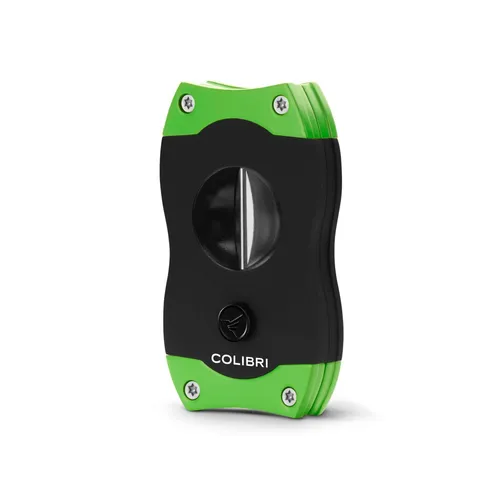 Colibri V-Cut Zigarrenschneider mit Federauslöser - 7 mm Kerbschnitt - 23 mm