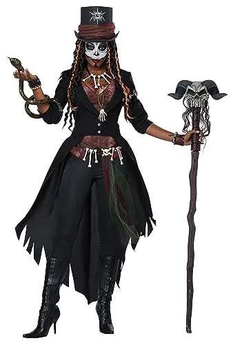 Produktbild California Costumes Damen Voodoo Magic Kostüm, Schwarz, XL
