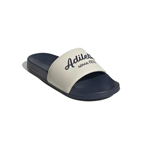 adidas Performance adidas Badeschuhe Adilette Shower (Adilette Schriftzug) blau/weiss Herren - 1 Paar