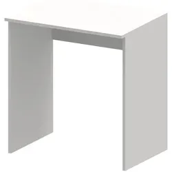 Matkam Möbel Schreibtisch, Weiß, 70x75x50 cm
