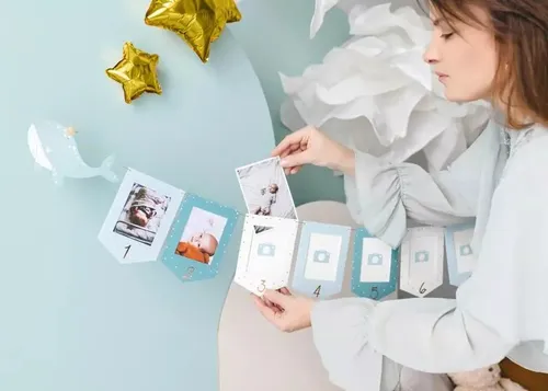 Girlanda na zdjęcia Wieloryb 10.5x15cm PartyDeco 5904555014596