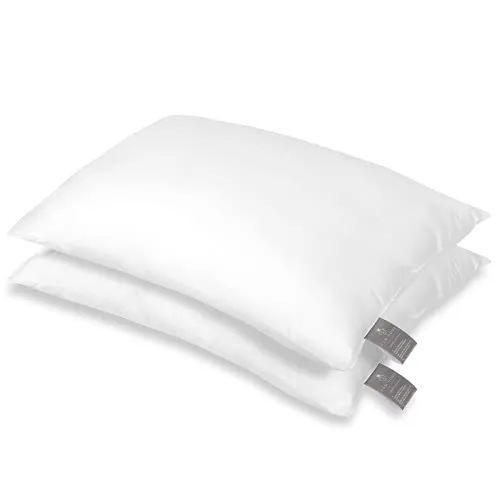FAM Home Kopfkissen 50x80 2er Set, Hypoallergen Schlafkissen Kissen