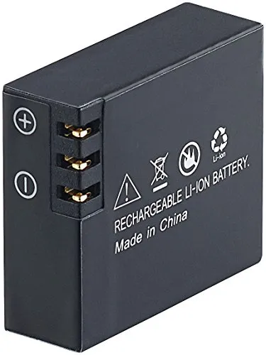 Somikon Zubehör zu 4K Action Cam: Li-Ion-Akku für DV-4017.WiFi, DV-3217.WiFi & DV-1212 V2, 3,7V, 1050mAh (Actioncam wasserdicht, Aktion-Cam, Unterwassergehäuse)