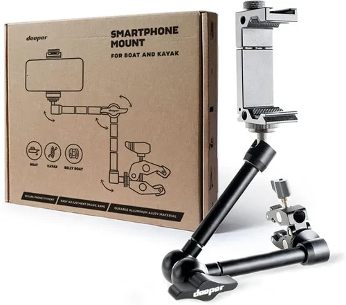 Deeper Start Smart Fischfinder Echolot - Tragbares Sonar für Uferangler, einfache Handhabung und kostenlose App für präzise Fischortung