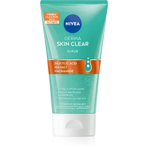 Nivea Derma Skin Clear reinigendes Hautpeeling 150 ml