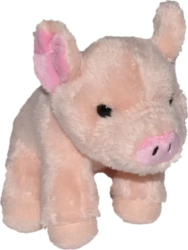 kuscheltier Ferkel junior 13 cm Plüsch rosa