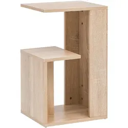 Wohnling Beistelltisch WL5.697 - Ablagetisch im modernen Design (35x29,5x60cm) aus hochwertiger Spanplatte, ideal für Wohnzimmer und platzsparend durch 3 Ablageböden.