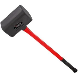 Vigor V2234 Gummihammer 5000g - Robuster Gummihammer für präzises Arbeiten - Hämmer, ideal für empfindliche Oberflächen und bietet durch sein hohes Gewicht von 5000g optimale Schlagkraft.