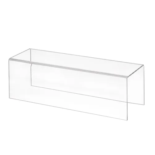Dekobrücke Acrylglas 300x100x100mm / Warenträger / U-Ständer / Acrylständer