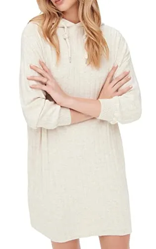 ONLY Damen Kleid 15267699 Pumice Stone M - Freizeitkleider für Damen, stylisches Design in Pumice Stone für einen lässigen Look.