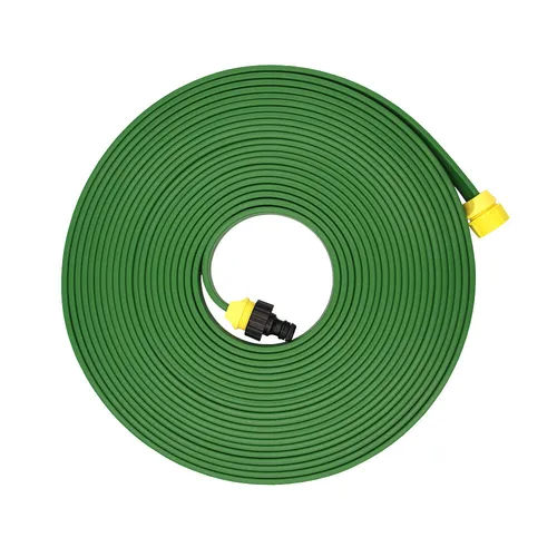 Produktbild PVC-Beregnungsschlauch 15m drei Kammern mit Klick Set, 2 in 1 Sprühschlauch