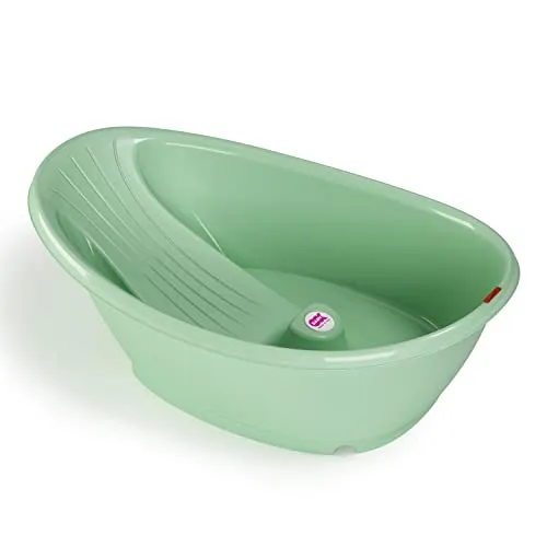 OKBABY Bella - Die gemütliche Badewanne für Neugeborene und Babys von 0-12 Monate - Grün