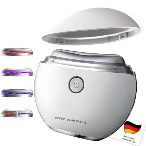 Rolandus® EMS Gua Sha Gesichtsmassagegerät mit Vibration und Wärme