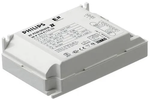 Philips elektronisches Vorschaltgerät EVG HF-P 122-42 Watt - Vorschaltgerät für TC-TE und TC-DE T5-C Lampen, sorgt für energieeffiziente Beleuchtung in Küche und Haushalt.