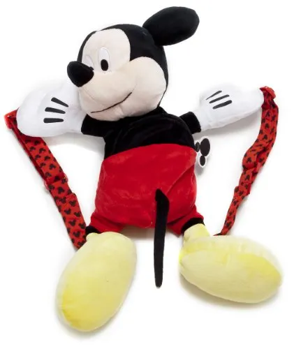 Mickey Mouse 1100730 - Mickey Plüschrucksack Circa 40 cm