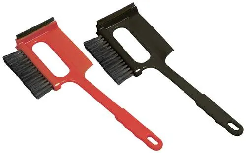 HP Autozubehör St. Moritz Kunststoff Eiskratzer / Schneebesen Gummi-Abstreiflippe (L x B x H) 35 x 13 x 4.5cm Pkw, SUV Rot