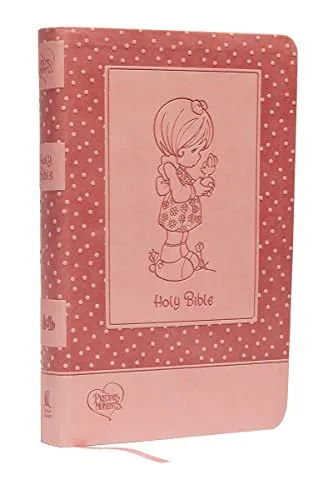 ICB Precious Moments Bible, Leathersoft, Pink - Babyratgeber: Die International Children's Bible in zartem Pink ist perfekt für Kinder, fördert das frühe Lesen und die Entdeckung des Glaubens.