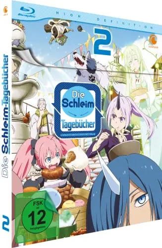Meine Wiedergeburt als Schleim in einer anderen Welt: Die Schleim-Tagebücher - Vol.2 - [Blu-ray] - Anime-Film, Freigegeben ab 12 Jahren, erlebe spannende Abenteuer und faszinierende Charaktere in einer fantastischen Welt.