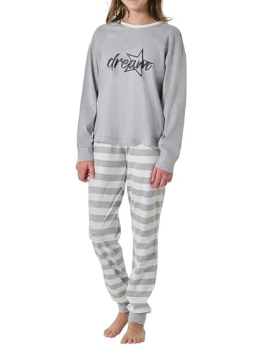 Schiesser Mädchen Schlafanzug Set Pyjama lang aus 100% Bio Baumwolle - Schlafanzüge für Mädchen, aus 100% Organic Bio Baumwolle für ein angenehmes Schlafklima und höchsten Tragekomfort.