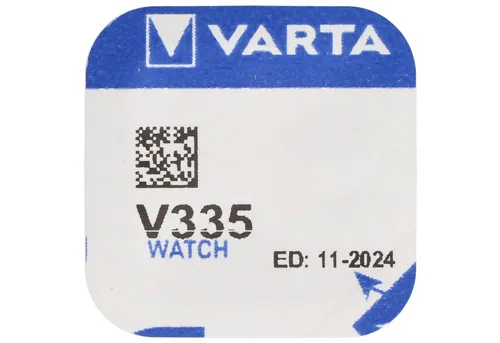 VARTA 335, Varta V335, SR512SW Knopfzelle für Uhren etc. Knopfzelle, (1,6 V)