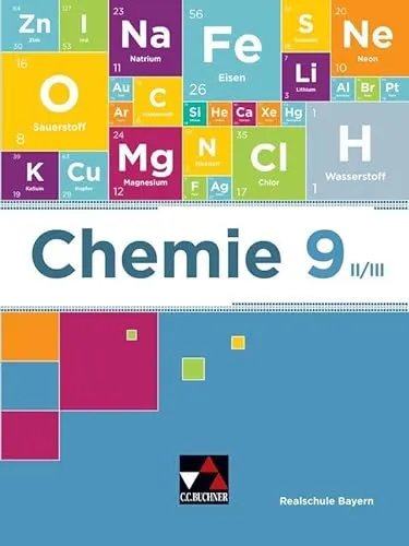 Chemie – Realschule Bayern 9 II/III - Chemie Schulbuch für die 9. Klasse, bietet anschauliche Erklärungen und praktische Übungen für ein besseres Verständnis der Chemie.