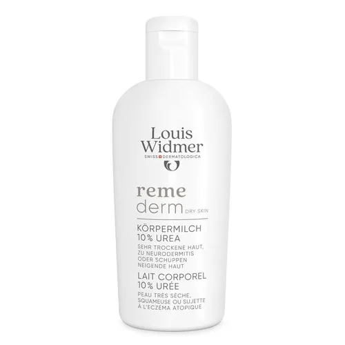 Louis Widmer remederm Körpermilch 10 % Urea ohne Parfum