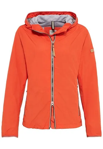 Camel Active Womenswear Damen 320230/7r26 Jacke, Rot, Größe 36 - Funktionsjacke aus recyceltem Polyester mit verschließbaren Taschen und Regular Fit für optimalen Komfort und Stil.