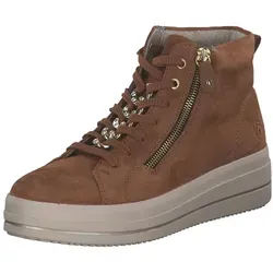 Remonte Damen High-Top Sneaker D1C70 - Damen-Sneaker mit herausnehmbarer, schockabsorbierender Innensohle für individuellen Komfort und optimale Dämpfung, perfekt für den Alltag.