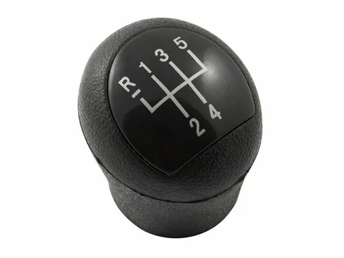 Schaltknauf Knauf Schwarz Weiss 5-Gang für Renault Clio II Twingo II Kangoo