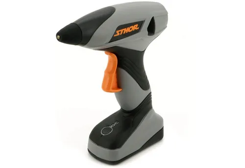 Sthor Heißklebepistole Heißklebepistole mit integriertem Akku 25 Watt Typ 78154