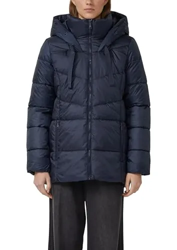 s.Oliver Steppjacke mit Stehkragen und Kapuze - Reguläre Passform, ideal für Outdoor-Aktivitäten. Praktische Innentasche und stylischer Stehkragen sorgen für Komfort und Funktionalität.