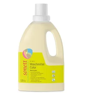Sonett Waschmittel Color Mint u. Lemon 1.5 Liter