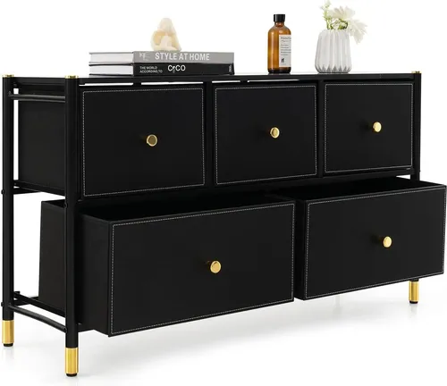 Kommoden Schwarz von Goplus