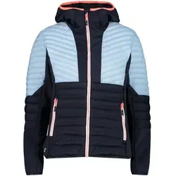 CMP Woman Jacket FIX Hood Hybrid black blue (N950) 34
