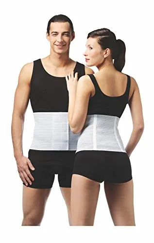 Tonus Elast Deluxe Bauchweg Gürtel nach Geburt - Bandage zur Unterstützung der Bauch- und Rückenmuskeln nach der Schwangerschaft. Ideal zur Bauchstraffung mit verstellbarem Klettverschluss für optimalen Sitz.