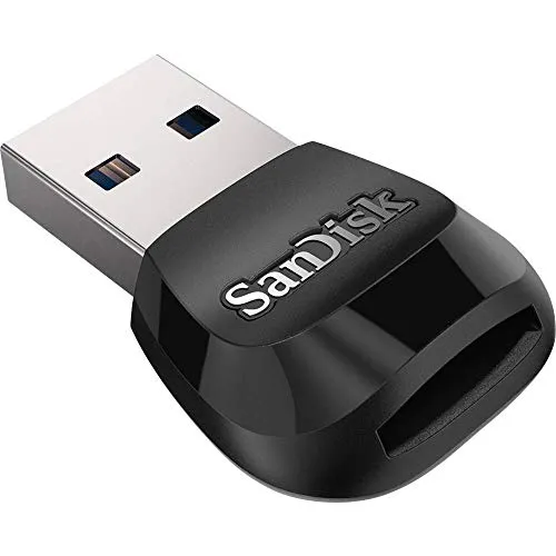SanDisk MobileMate USB 3.0 Kartenleser (Für microSD Speicherkarten, kompaktes und robustes Design, abwärtskompatibel mit USB 2.0, 170 MB/s Übertragung)