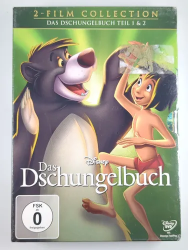 Das Dschungelbuch 1 & 2 Film Collection (DVD) - NEU & OVP - Disney Classics